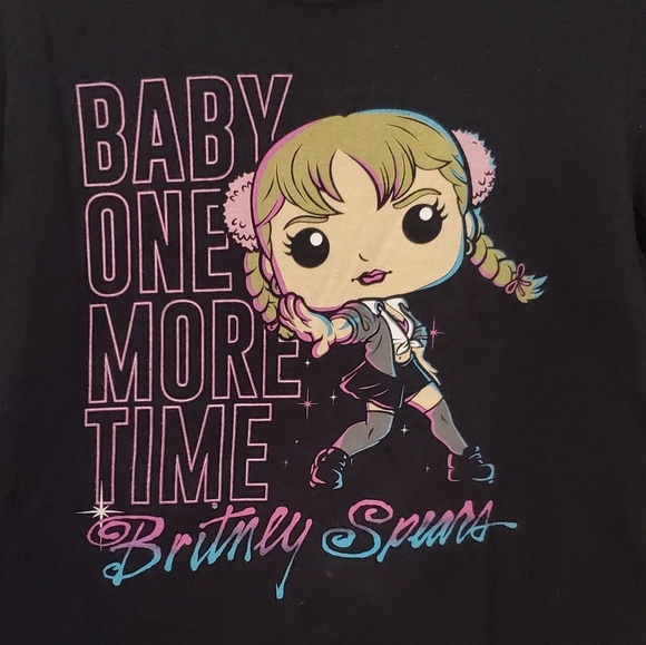 POP! Vintage BRITNEY SPEARS GRAPHIC TEE SIZE S - Picture 6 of 6